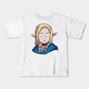 Marcille Concerned Delicious in Dungeon Kids T-Shirt